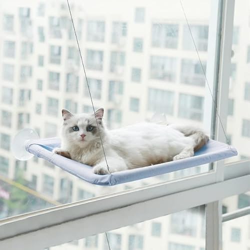 LvSenLin Lindas Camas colgantes para mascotas Con 20kg, asiento soleado para Gatos, montaje en Ventana, hamaca para Gatos, cómoda cama para Gatos, estante para Camas de asiento von LvSenLin