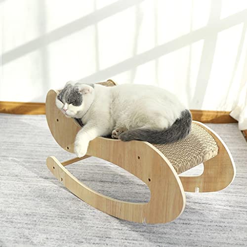 LvSenLin Wear-Resistant Cat Scratch Pad Cat Scratch Pad Pet Supplies Kitten Corrugated Paper Pad Pet Toy Grinding Scraper Scratcher von LvSenLin