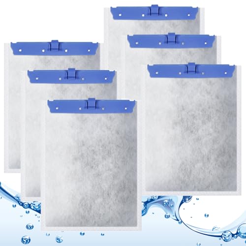 Lxiyu Aquarium Filterkartusche Kompatibel mit Tetra Whisper Bio-Bag Power Filters, Ersatz Filterkartuschen für Tetra ReptoFilter Kartuschen Aquarien (6 Packungen, Groß) von Lxiyu