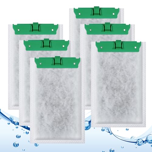 Lxiyu Aquarium Filterkartusche Kompatibel mit Tetra Whisper Bio-Bag Power Filters, Ersatz Filterkartuschen für Tetra ReptoFilter Kartuschen Aquarien (6 Packungen, Medium) von Lxiyu