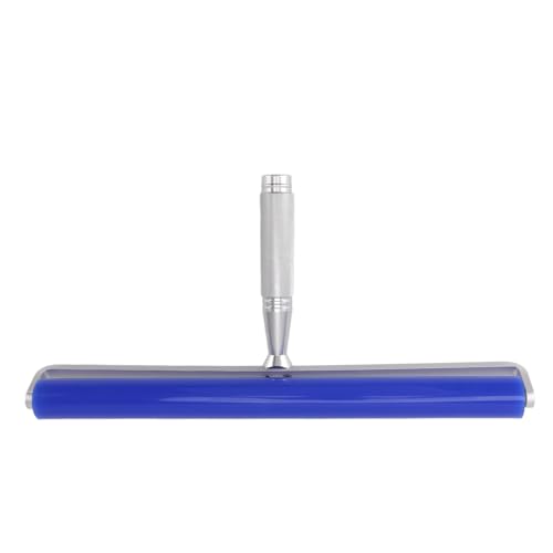 Lybunair Blaue Wiederverwendbare Fusselentfernungsrolle, klebrige Rolle mit niedriger Viskosität, manuelles Reinigungswerkzeug aus Silikon für Haare, Bildschirm, Staub (12 Inch) von Lybunair