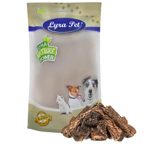 Lyra Pet® 1 kg Rindereuter 1000 g Eutersticks Kausnack für Welpen Hundefutter wie Pansen von Lyra Pet