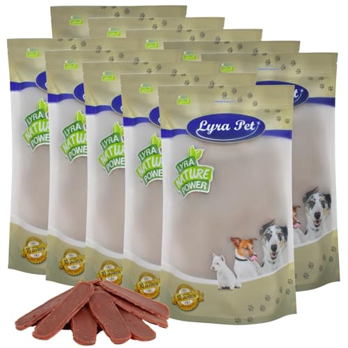 Lyra Pet® 10 kg Entenmedaillons Medaillons aus Entenfleisch Hundefutter Snack fettarm schonend getrocknet Leckerli Kausnack Kauartikel für Hunde Kauspaß von Lyra Pet