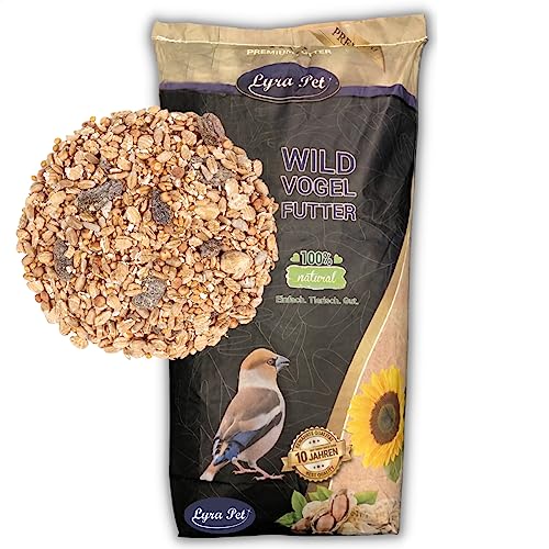 Lyra Pet® | 10 kg Fettfutter | Neue Ernte | Vogelfutter für das Ganze Jahr | Premium Wildvogelfutter | Energie für Wildvögel | Hochwertige Zutaten | Nährstoffreich & Fetthaltig | Für Gartenvögel von Lyra Pet