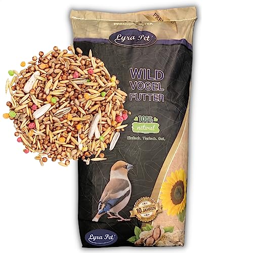 Lyra Pet® | 20 kg Streufutter | Neue Ernte | Ideal für Sommer & Winter | Ganzjähriges Vogelfutter für Körnerfresser | Artgerechte Fütterung der Heimischen Wildvögel | Naturbelassen & Energiereich von Lyra Pet