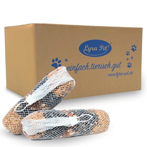 Lyra Pet® | 3 x 4 STK. Riesen-Futterstange je 600 g | Vogelfutter zum Aufhängen | Energiequelle für Wildvögel im Sommer & Winter | Ideal für Balkon & Terrasse | Nährstoffreich & Dekorative Mischung von Lyra Pet