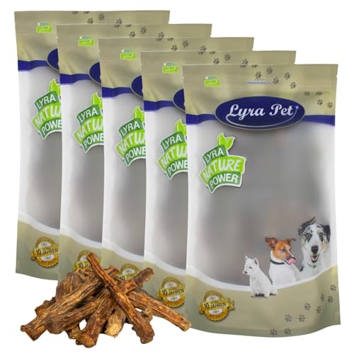 Lyra Pet® 5 kg Ochsenschwanz getrocknet Natur wie Pansen Hundefutter von Lyra Pet