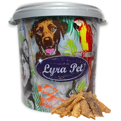 Lyra Pet® 5 kg Rindernackensehnen 5000 g Kausnack Hundefutter Kauartikel in 30 L Tonne von Lyra Pet