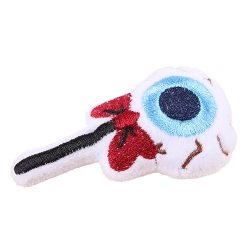 Halloween Cats Toys - Exercise Interactive Catnip Toys, Halloween Toys For Indoor Cat, Indoor Cats Cute & Funny Exercise Interactive Toys, Innovative Eyeball And Skull Design, Soft Plush For Kitten von Lyricalist