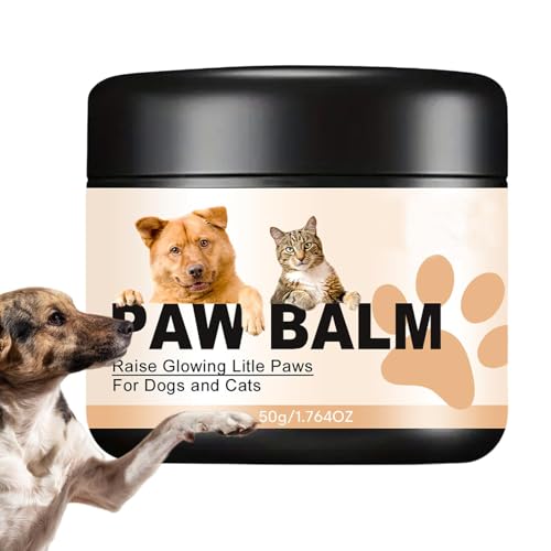 Lick Safe Katzenpfotenbalsam, Pfotenbalsam für Katzen,Pfotenbutter für Katzen - Natürliche revitalisierende Hundepfotencreme und -lotion, spendet Feuchtigkeit und schützt vor Rissen und Wunden von Lyricalist