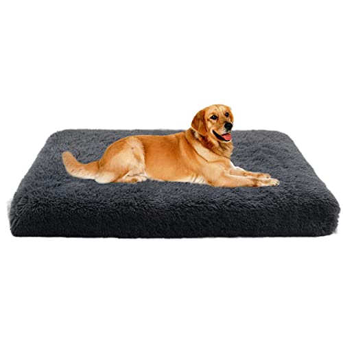 Comfy Hundebett, orthopädische Matratze aus Memory-Schaum für Hunde, Teppich aus Plüsch für Haustiere, weiche und warme Oberfläche, abnehmbar von Lysong