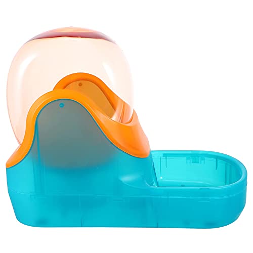 M I A Automatischer Wasserspender für Haustiere, Wasserspender, für Katzen, Wassertrinkbrunnen und Schüsseln, Ständer für Hunde, Welpen, Grün (Orange) von M I A