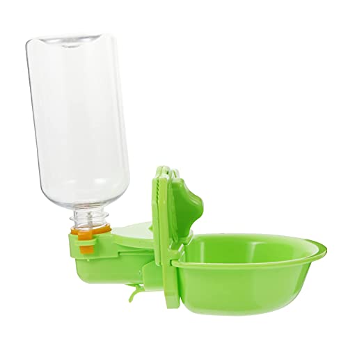 M I A Haustier Wasserspender Hund Katze Wassertrinkstation Automatische Haustier Tier Wasserflasche Indoor Pet Waterer Puppy Kätzchen Trinkwasserflasche 500ml von M I A