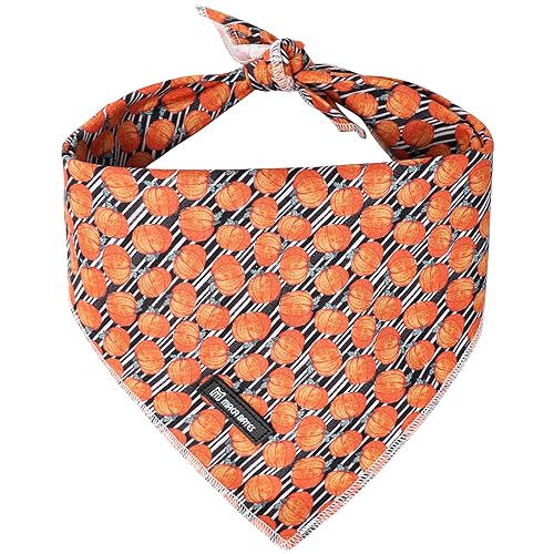 Maca Bates Halloween Bandanas für Hunde Premium Baumwolle Weich Bequem Herbst Hund Bandana für Mädchen oder Jungen Geschenk Dreieck Kürbis Hund Bandana Dor Kleine bis Große Hunde von M MACA BATES