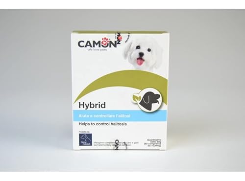 Camon – Hybrid-Ergänzungsfuttermittel zur Wiederherstellung des richtigen pH-Werts der Tränen- und Speicheldrüsen bei Hunden und Katzen von M-PETS