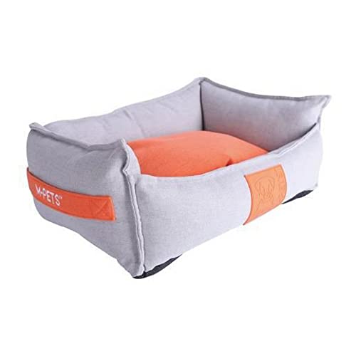 Générique M-Pets – MPETS Moon Bed S – Orange & Grau – 48 x 35 x 17 cm von M-PETS