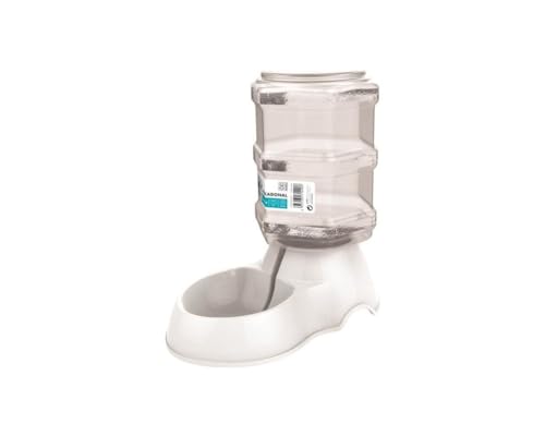 M-PETS Sechseckiger Wasserspender 3, 5 l, Weiß von M-PETS