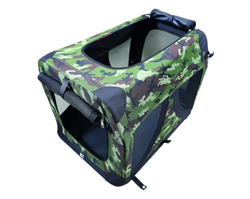 M-PETS Transportbox Comfort Crate – Camouflage von M-PETS