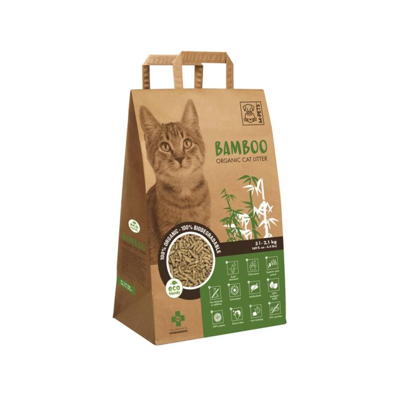 M-PETS Bamboo Katzenstreu Bio - 10 L von M-Pets