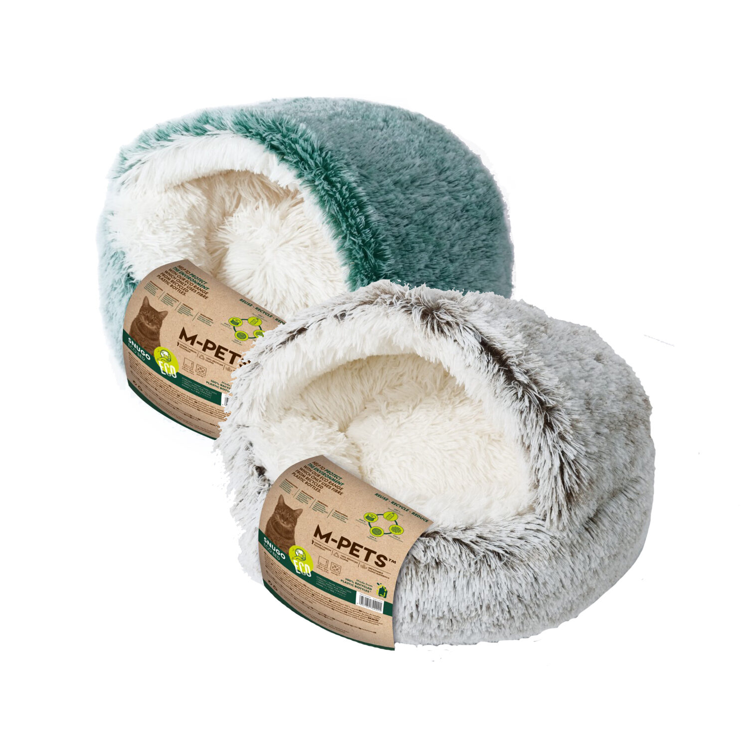 M-PETS Snugo Eco Katzenbett - Grün - 50 x 30 cm M-PETS Snugo Eco Katzenbett - Grün - 50 x 30 cm von M-Pets