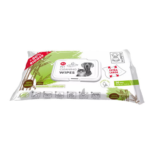 M-Pets Wipes Bamboo - 80 Stück von M-Pets