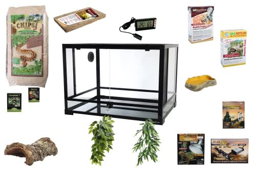 M&S Reptilien Komplettset Deluxe: Für Landschildkröten (120cm Länge) Terrarium OHNE! Terrarium von M&S Reptilien