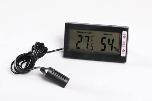 M&S Digitales Thermo-/Hygrometer mit Fühler (Large) WEEE RegNr. 82392108 von M&S Reptilien