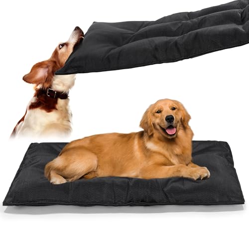 MABOZOO Kaufestes Hundebett, Textilene-Netzgewebe, unzerstörbar, robust, orthopädisches Hundebett, passt in die Kiste, robuste Hundehütte für Hunde/Katzen, aggressive Kauer (43,2 x 58,4 cm) von MABOZOO