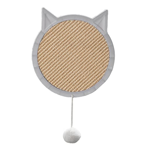 MABSSI Katzenkratzsaugwand für Katzenspielzeug BallverschleißFester Nagelkratzer Mattenschleifer Wellpappe Kratzkatzen von MABSSI