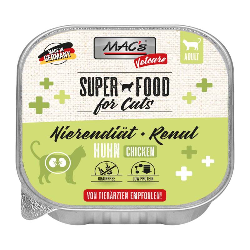 MAC's Cat Vetcare Huhn Nierendiät 32x100g von MAC's Vetcare