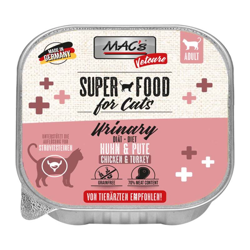 MAC's Cat Vetcare Huhn und Pute Urinary 16x100g von MAC's Vetcare