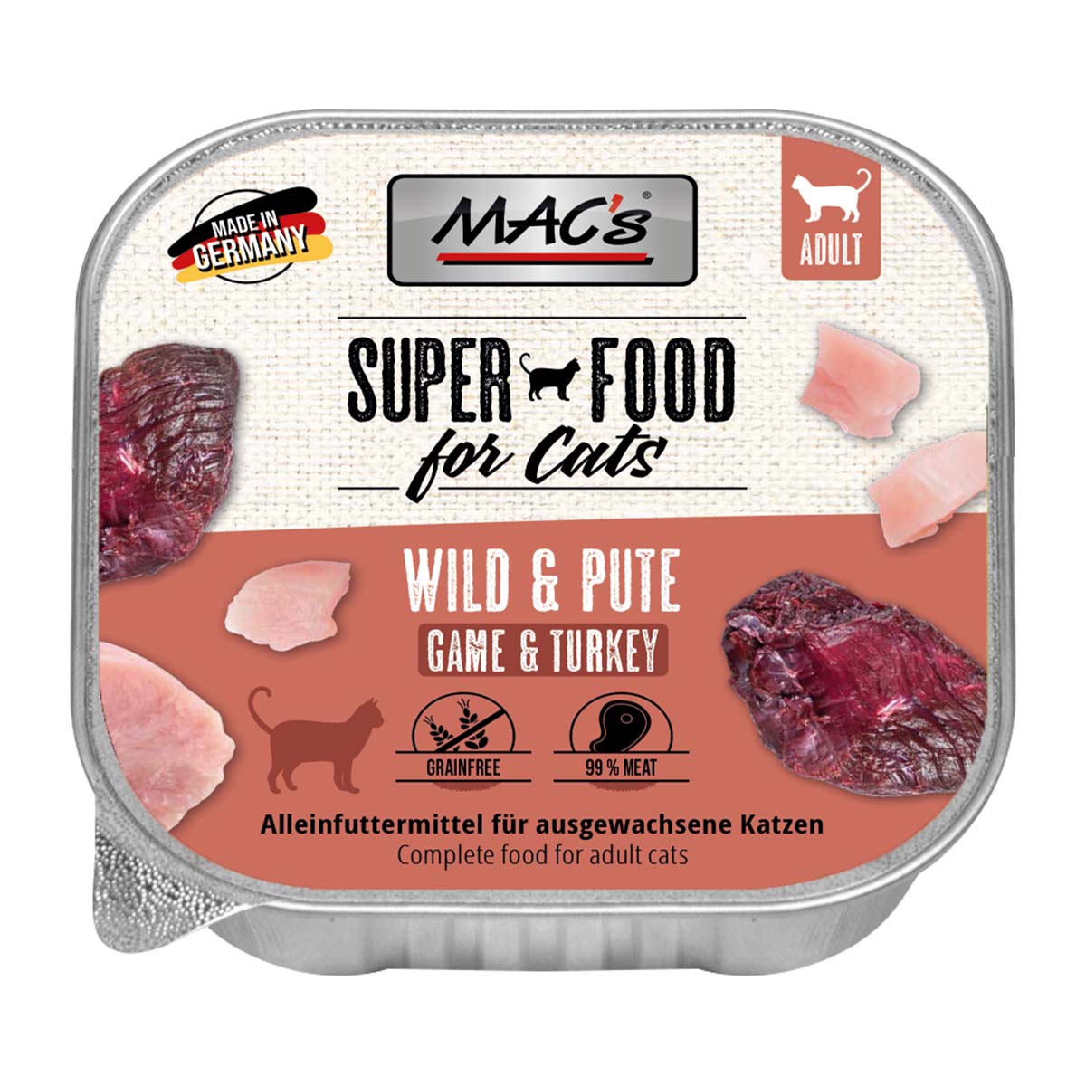 MAC's Cat Wild und Pute 16x100g von MAC's Cat