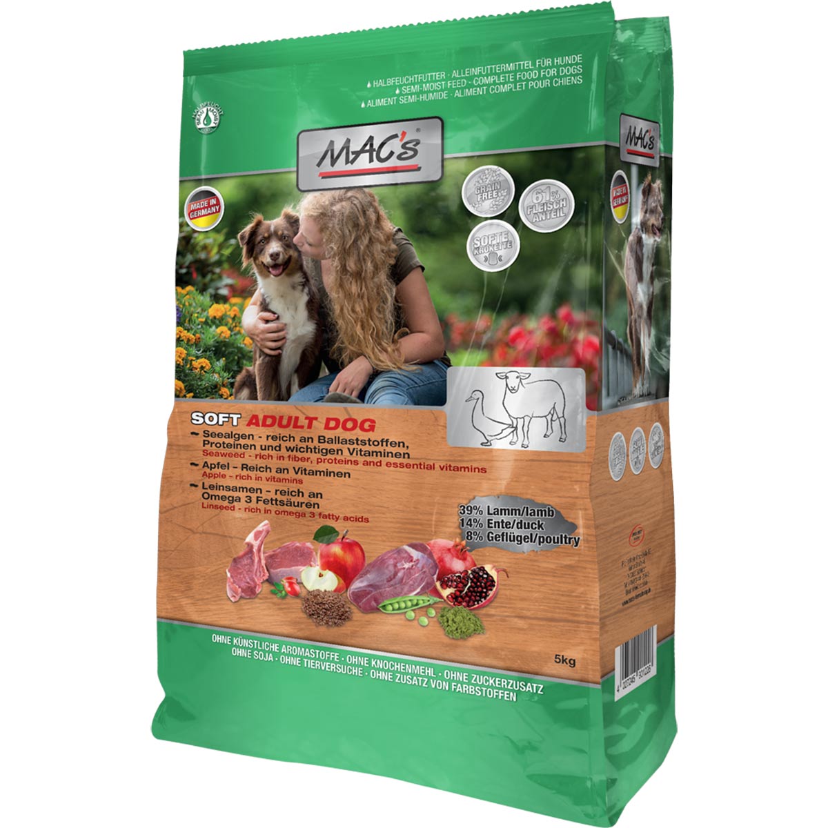 MAC's Dog Soft Lamm 3x5kg von MAC's Dog