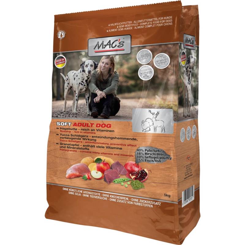 MAC's Dog Soft Pute & Hirsch 1,5kg von MAC's Dog