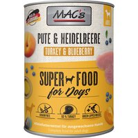 MAC's Adult 6 x 800 g - Pute & Heidelbeere von MAC's