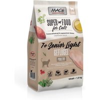 MAC's Cat +7 Senior Trockenfutter Light Geflügel 1,5 kg von MAC's