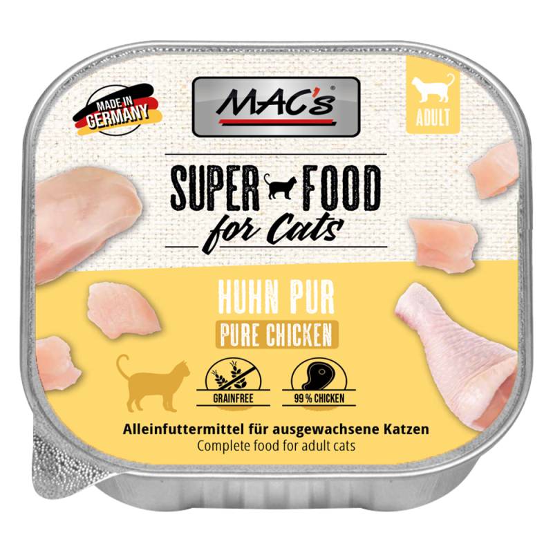 MAC's Cat Schale 16 x 100 g - Huhn Pur von MAC's