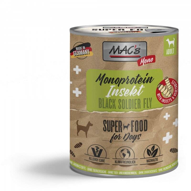 MAC's Dog Mono Insekt 750 g (4,92 € pro 1 kg) von MAC's