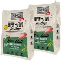 MAC's Dog Mono Mini Adult Trockenfutter Lamm & Süßkartoffel 2x3 kg von MAC's