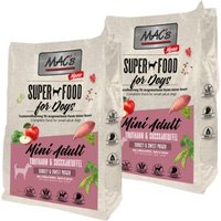 MAC's Dog Mono Mini Adult Trockenfutter Truthahn & Süßkartoffel 2x7 kg von MAC's