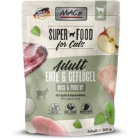 MAC's Nassfutter Katze Adult Ente & Geflügel 6x300 g von MAC's