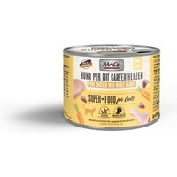 MAC's Nassfutter Katze Adult Huhn pur mit ganzen Geflügelherzen 12x200 g von MAC's