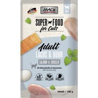 MAC's Nassfutter Katze Adult Lachs & Geflügel 24x100 g von MAC's