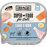 MAC's Nassfutter Katze Adult Lachs & Hühnchen 16x100 g von MAC's