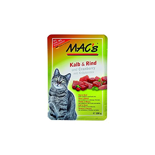 Mac's Cat Pouch, Kalb+ Rind von MAC's