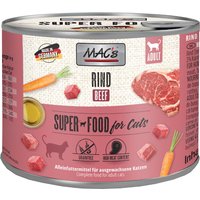 Sparpaket MAC´s Cat 12 x 200 g - Rind von MAC's