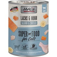 Sparpaket MAC´s Cat 24 x 800 g - Lachs & Huhn von MAC's