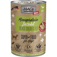 Sparpaket MAC's Mono Insekten Nassfutter für Hunde 24 x 375 g - Insekten von MAC's