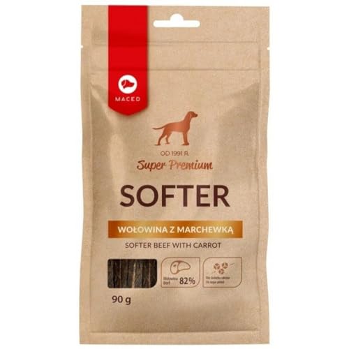 MACED SP Softer Rindfleisch mit Karotten für Hunde, 100 g von MACED