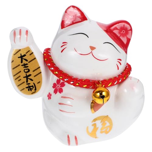 MAGICLULU 1 Stück Glückliche Katzenverzierung Wandmöbel Für Katzen Plüsch Wurf Sachen Glockenspiel Geld Katzentunnel Welten Ornamente Leckbar Hallo Tassen Katzen-schneekugel Tür Weiß Keramik MAGICLULU 1 Stück Glückliche Katzenverzierung Wandmöbel Für Katzen Plüsch Wurf Sachen Glockenspiel Geld Katzentunnel Welten Ornamente Leckbar Hallo Tassen Katzen-schneekugel Tür Weiß Keramik von MAGICLULU